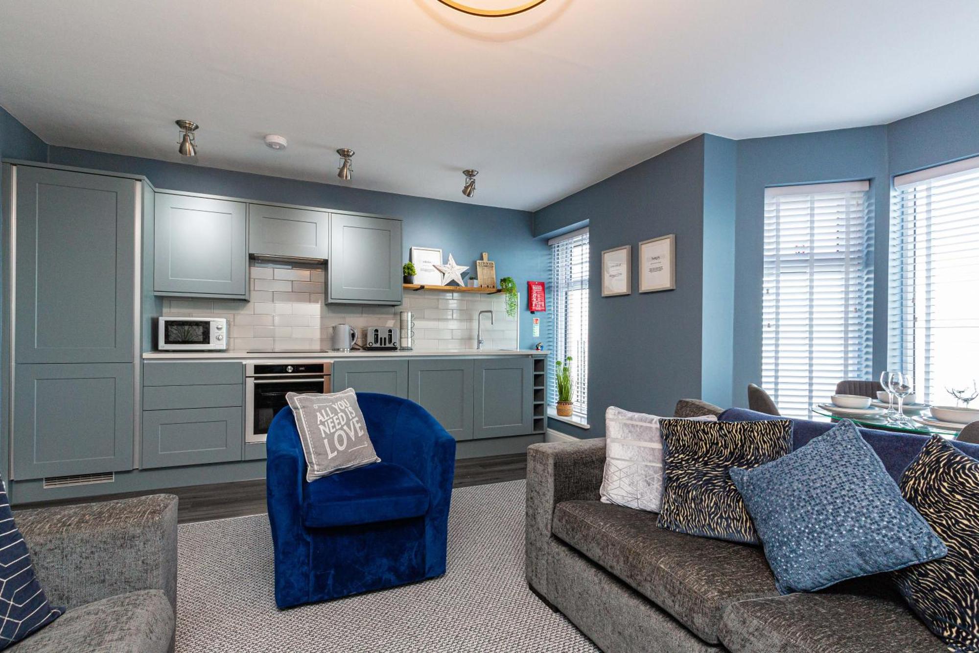 Seafront Apartment - Sleeps 6 - Gateway To The Lake District - Brand New Morecambe Exteriér fotografie